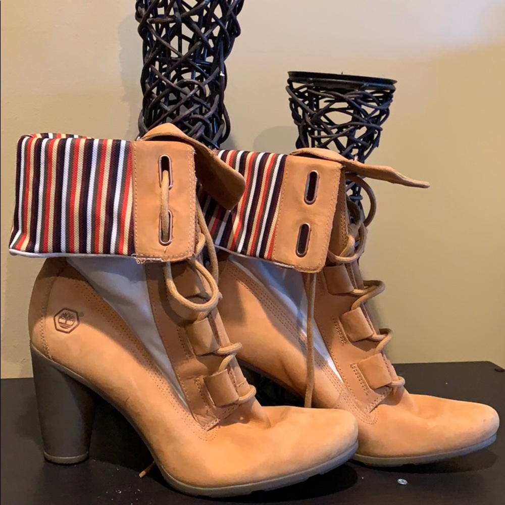 Never Warren Timberland high heel boots